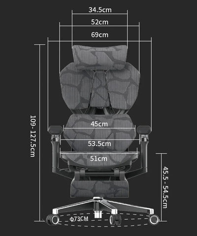 Home automation X5PRO Ergonomic Mesh Gamer Computer PC Game Chair silla ergonomic 6D Armrest gaming chairs