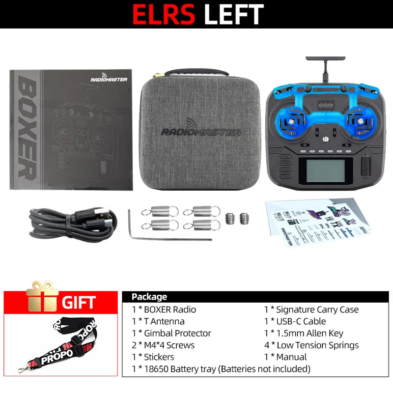 IN STOCK Radiomaster BOXER Radio Controller Hall Gimbals ELRS/4IN1/CC2500 Transmitter Remote Control Support EDGETX RC FPV Drone