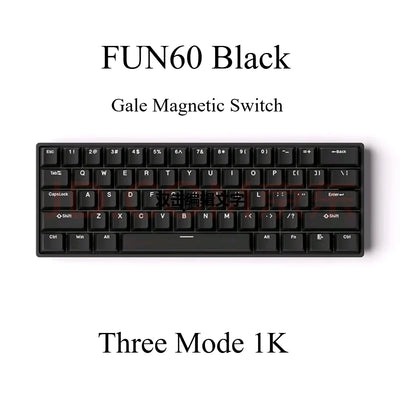 Monsgeek FUN60/FUN60 Pro Magnetic Switch TMR Dual 8K Mechanical Keyboards Return Customized Gaming Keyboard PC E-sports Gifts