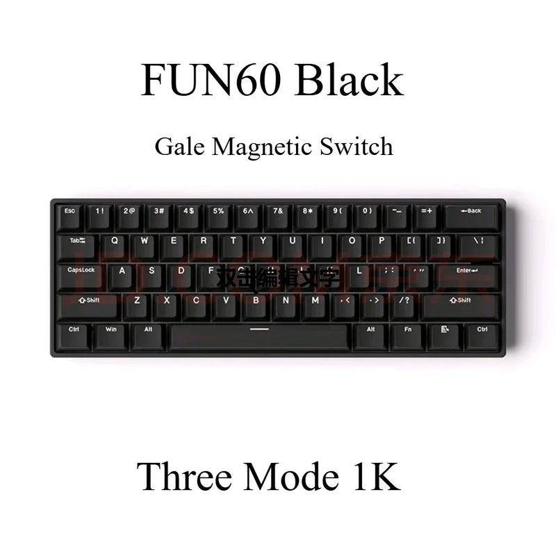Monsgeek FUN60/FUN60 Pro Magnetic Switch TMR Dual 8K Mechanical Keyboards Return Customized Gaming Keyboard PC E-sports Gifts