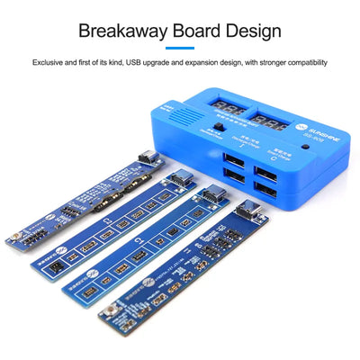 Sunshine SS-909 V9.0 Universal Battery Activation Board Quick Charge Maintenance Line For Iphone Android Repair Test Board Tool