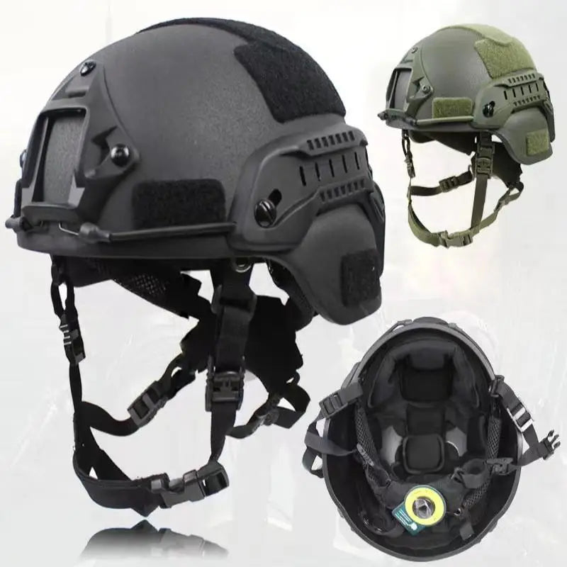 NIJ IIIA.44 Tactical Helmet, Bulletproof Helmet UHMWPE FAST, MICH2000 high cut Ballistic Helmet