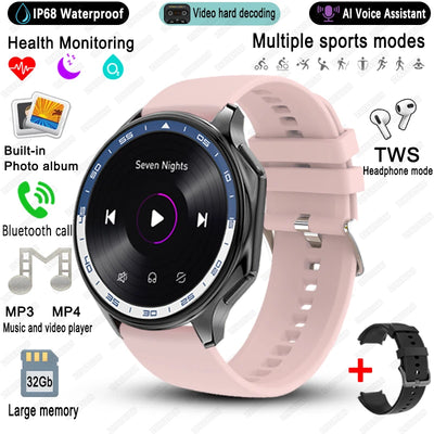 2025 New For OPPO Watch X High-End Business Watch Men 32G Memory Video Playback Smart Watch Sports Fitness Waterproof Bracelet