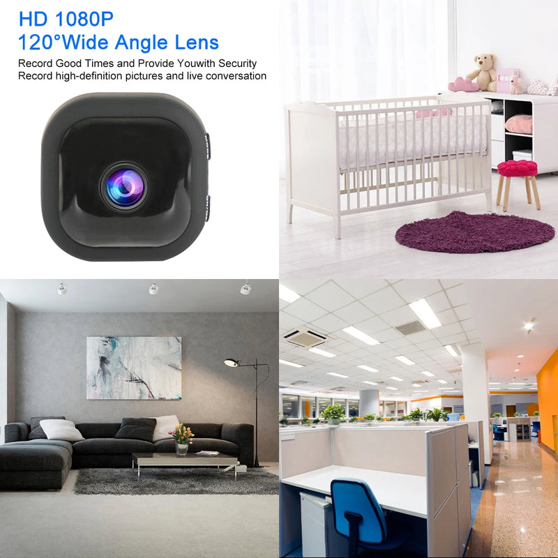 A10 Mini 720P WiFi Camera Motion Detection Security Cam Smart Home Wireless Baby Monitor Night Vision IP Surveillance Camcorders