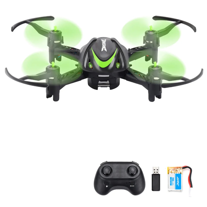 Remote Control Quadcopter LED Fuselage Night Light RC Aircraft One Button Take Off/Landing 3.7V 200mAh Lithium Battery Kids Toys