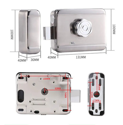 9inch Tuya Smart Wifi Video Intercom Access Control System with Electronic Lock Mobile Unlock Talk / RFID Door Camera Support TF