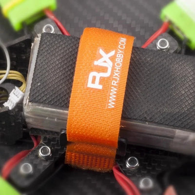 8Pcs Battery Ribbon Non-Slip Magic Tape Strap 300mmx20mm for RC Multirotor FPV Quadcopter Racing Drone Black