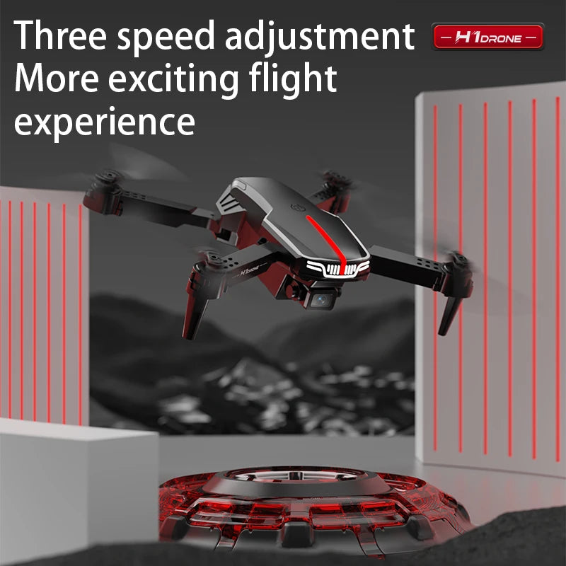 H1 Drone 4K HD Professional Dual Camera Optical Flow Localization Aerial Photography RC Foldable Quadcopter Kid Toy WIFI FPV