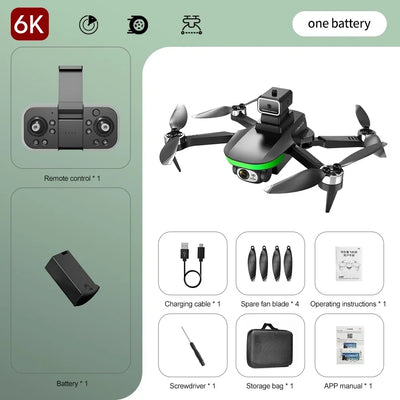 S5S Ordinary Brush Drone High-definition Aerial Photography Brushless Quadcopter Remote-controlled Toy Airplane