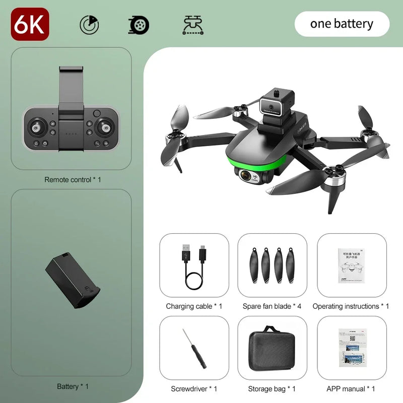 S5S Ordinary Brush Drone High-definition Aerial Photography Brushless Quadcopter Remote-controlled Toy Airplane
