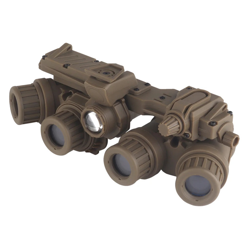 GPNVG 18 Night Vision Goggle Four-Eye Night Vision Device Model Dummy Binoculars Airsoft Hunting Binoculars for Cosplay Games