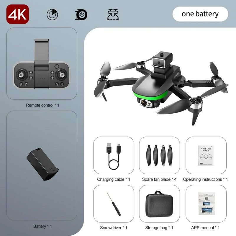 S5S Ordinary Brush Drone High-definition Aerial Photography Brushless Quadcopter Remote-controlled Toy Airplane