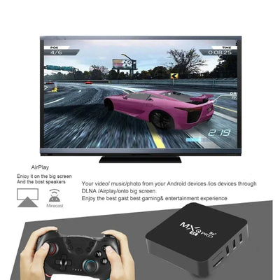 MXQ PRO TV BOX Android 11.0 S905L 2.4G&5G WiFi Original Quad Core 16GB RAM 256GB ROM Youtube Media Player Mxq Pro 4K Set Top Box