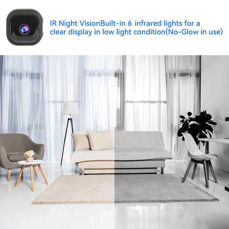 A10 Mini 720P WiFi Camera Motion Detection Security Cam Smart Home Wireless Baby Monitor Night Vision IP Surveillance Camcorders