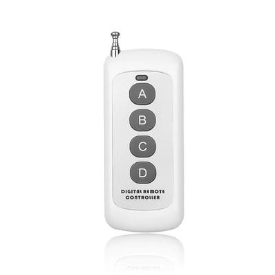 433MHz Universal RF Remote Control Wireless Learning Code Controller 2/4/6/8 Buttons Transmitter For Garage Door Gate Light