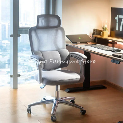 Ergonomic Lounge Mesh Office Chair Rocking Esports Study Gaming Chair Student Meeting Silla De Escritorio Office Furniture LVOC