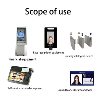 2MP Camera Facial Recognition Binocular Camera Module 850NM Infrared Night Vision Free Drive Security CMOS HD