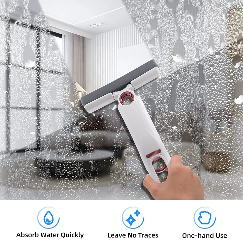 Mini Sponge Mop Hand-free Wash Mops Mini Portable Super Absorbent Mop for Desktop Floor Bathroom Kitchen Glass Car Cleaning