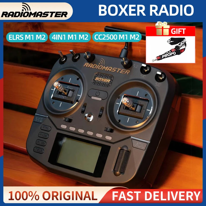 IN STOCK Radiomaster BOXER Radio Controller Hall Gimbals ELRS/4IN1/CC2500 Transmitter Remote Control Support EDGETX RC FPV Drone