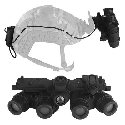 GPNVG 18 Night Vision Goggle Four-Eye Night Vision Device Model Dummy Binoculars Airsoft Hunting Binoculars for Cosplay Games