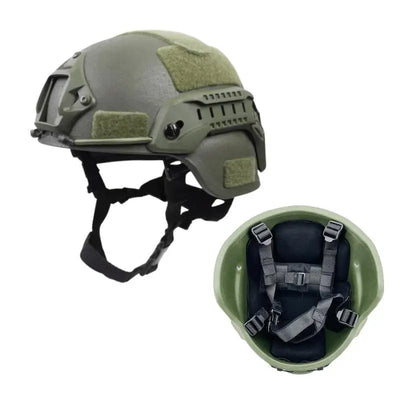 NIJ IIIA.44 Tactical Helmet, Bulletproof Helmet UHMWPE FAST, MICH2000 high cut Ballistic Helmet