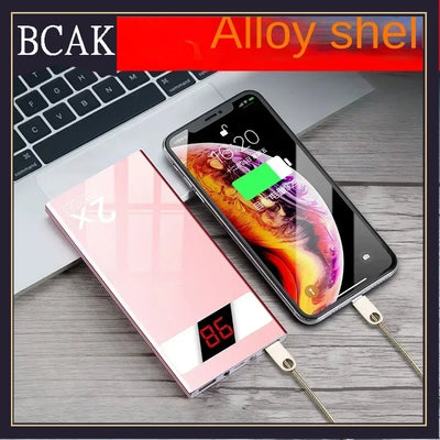 BCAK / Brand discount store Large capacity power bank rated 10000mAh Android ultra-thin mobile phone universal mobile power bank