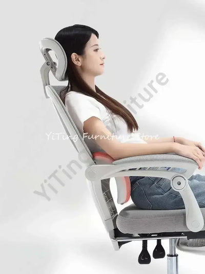 Ergonomic Lounge Mesh Office Chair Rocking Esports Study Gaming Chair Student Meeting Silla De Escritorio Office Furniture LVOC