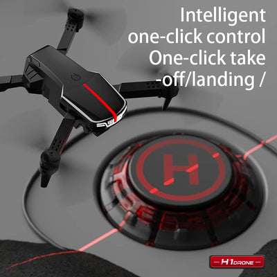 H1 Drone 4K HD Professional Dual Camera Optical Flow Localization Aerial Photography RC Foldable Quadcopter Kid Toy WIFI FPV