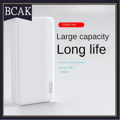 BCAK  discount store Large Capacity Power Bank 200000mAh 20000mah Fast Charging Portable for Android Mobile Phone Universal
