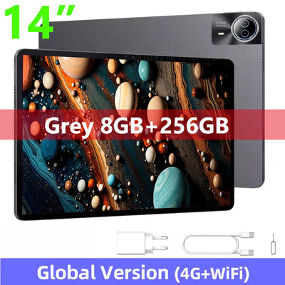 Nenmone Mpad15 Super Large Screen Real 14 inch Tablet Android 14 Dual 4G Phone Call 16GB+512GB Tablets 14" 5G WiFi FM 12000mAh