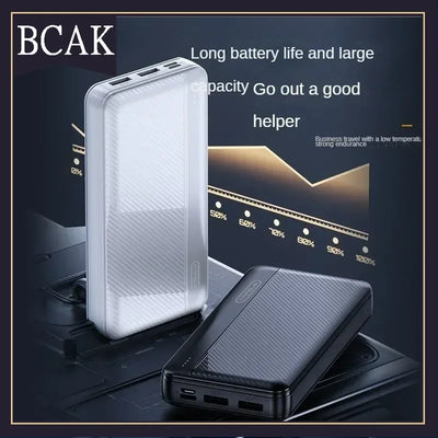 BCAK  discount store Large Capacity Power Bank 200000mAh 20000mah Fast Charging Portable for Android Mobile Phone Universal