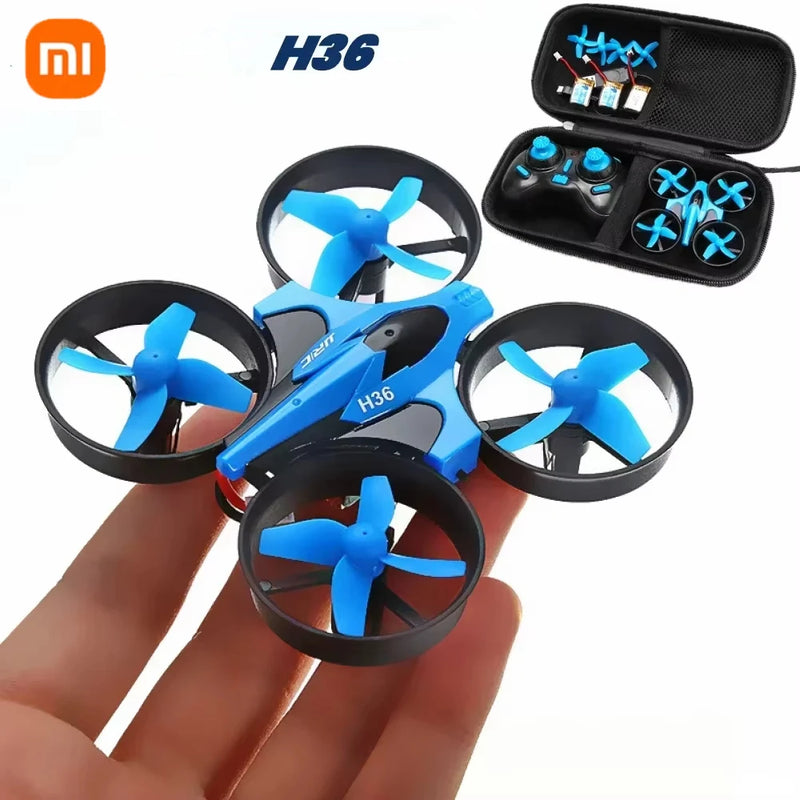 Xiaomi H36 Mini RC  Drone 4ch 6-Axis Headless Mode Helicopter 360° Flip Remote Control Quadcopter Toy Mini Drone For Kids Gift
