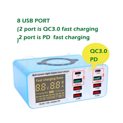 RL-304M 30 port HW IP Android mobile phone USB charger,160W power suitable for home office safe charging without hert battery