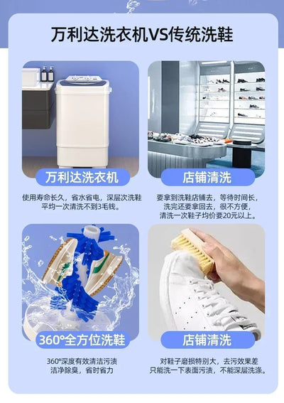 10 kg large capacity Washing machine  household semi-automatic washing machine dormitory mini small rental house