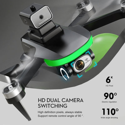 S5S Ordinary Brush Drone High-definition Aerial Photography Brushless Quadcopter Remote-controlled Toy Airplane