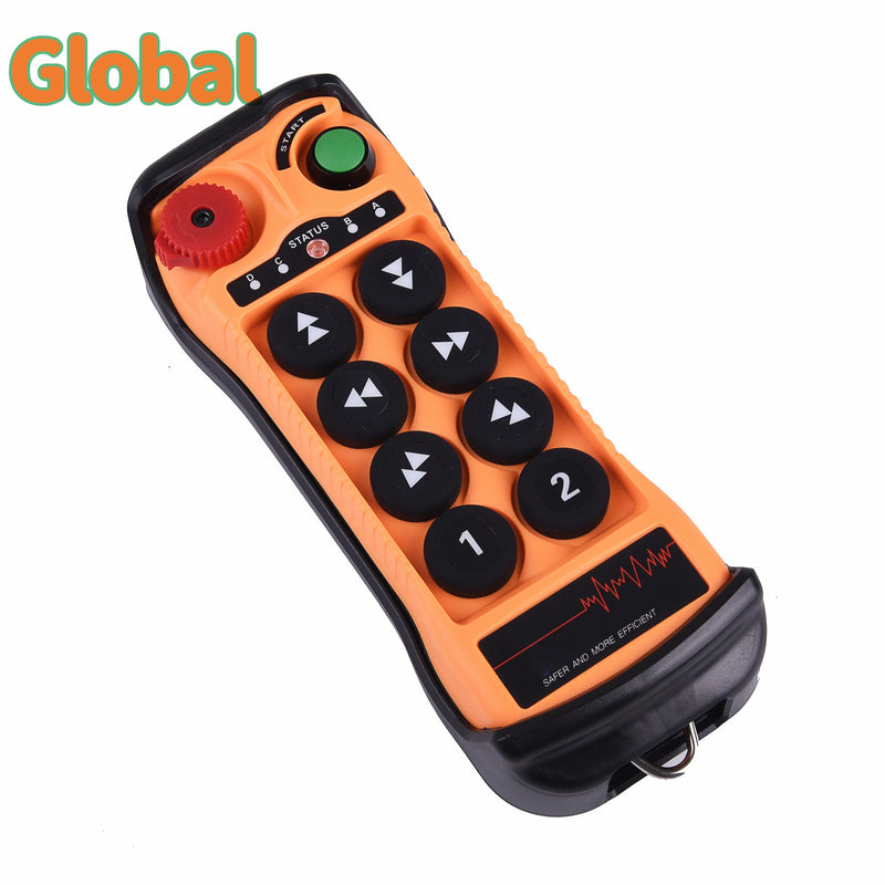 Q808 Double speed Industrial Wireless Radio Crane Remote Control switches Hoist track overhead bridge Crane Controller Lift