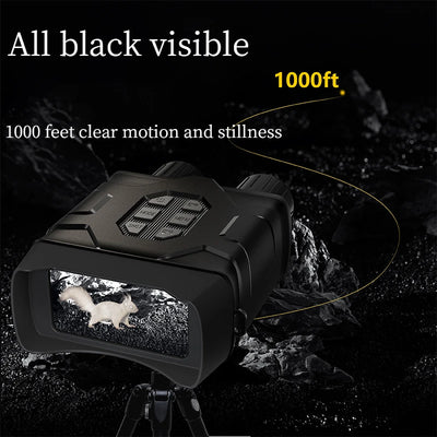 New Night vision instrument 10x zoom night vision instrument 4-inch large screen 5K day and night dual binoculars for recording