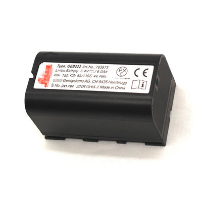 GEB222 Battery for Lei ca Total Station GPS System ATX1200 1230 TS02 TS06 TS09 TS15 TS16 TS13 TS11 TCR1201