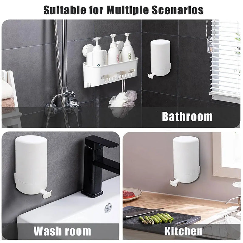 Portable Wall-mounted Soap Powder Grinder Box, Waterproof, 3-level, Adjustable, Bathroom, Hand Washing Tool