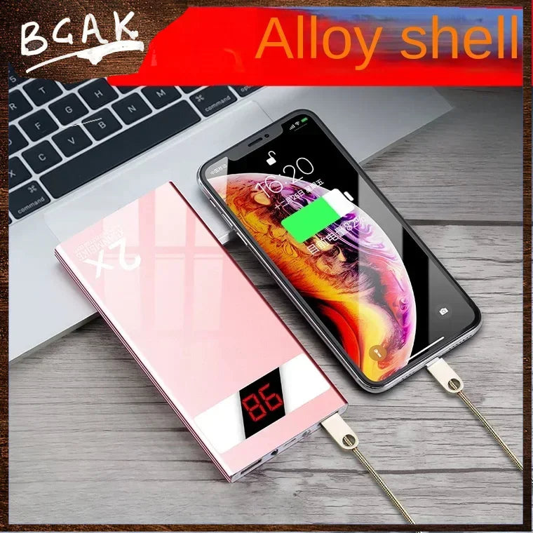 New Style BCAK Large capacity power bank rated 10000mAh Android ultra-thin mobile phone universal mobile power bank BCAK