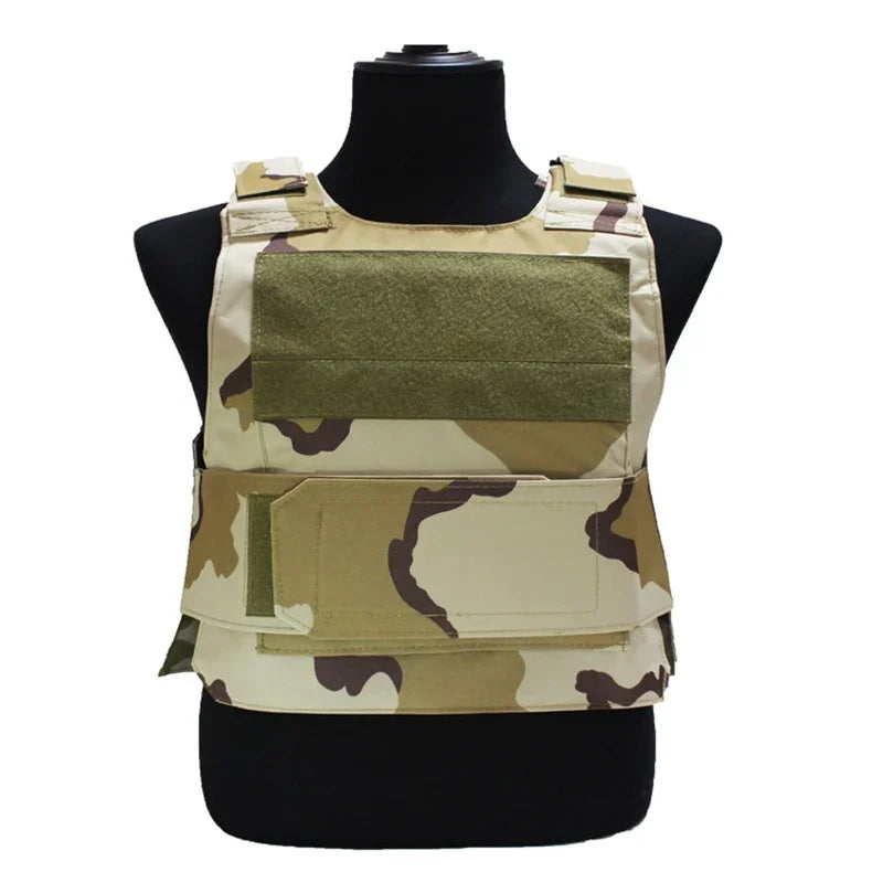 Security Guard Anti-Stab Tactical Vest with Hunting Miniature Hunting Vests Adjustable Shoulder Straps