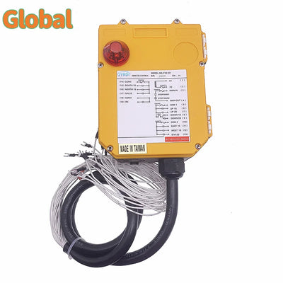 F24-6D 6 buttons Industrial Wireless Radio Crane Remote Control double speed switches Hoist overhead bridge crane Controller