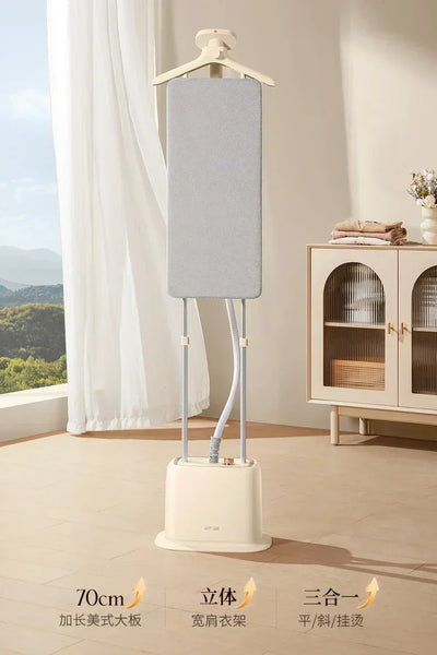 household vertical Garment ironing machine new  ironing machine with ironing board  flat hanging steam iron clothes