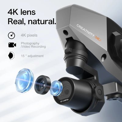 HYRC XD1 RC Drone with 8K Dual Cameras Professional Aerial Photography HD Quadcopter Brushless Motors Remote Control Dron Toys