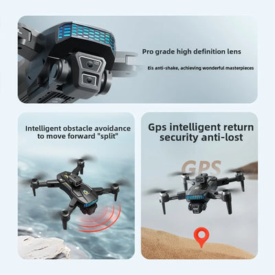 XT505 GPS Drone with 4K Camera  Long Battery Life Quadcopter Brushless Motor & Auto Return