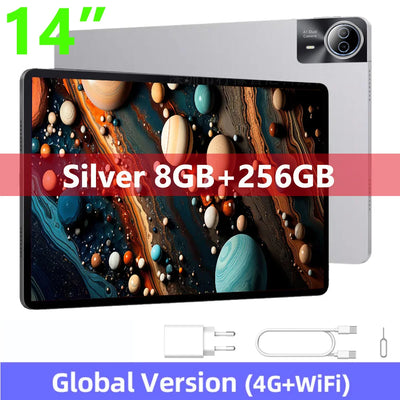 Nenmone Mpad15 Super Large Screen Real 14 inch Tablet Android 14 Dual 4G Phone Call 16GB+512GB Tablets 14" 5G WiFi FM 12000mAh