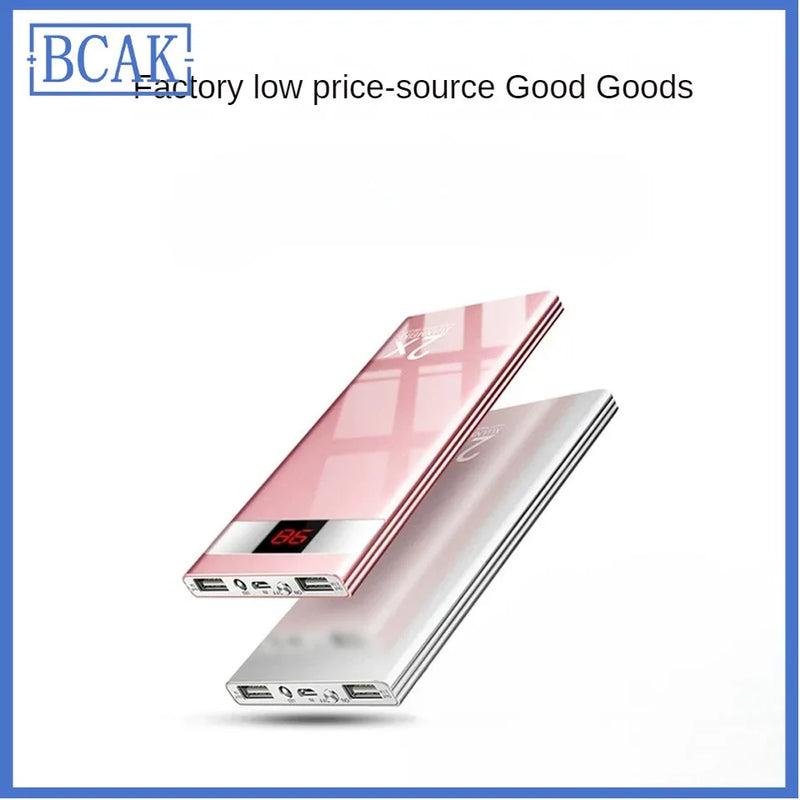 Large capacity power bank rated 10000mAh Android ultra-thin mobile phone universal mobile power bank BCAK