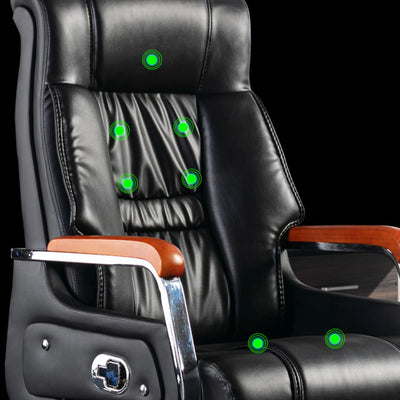 Living Room Leather Office Chair Comfortable Executive Long Sitting Solid Color Gaming Chair Lift Sillas De Oficina Furniture