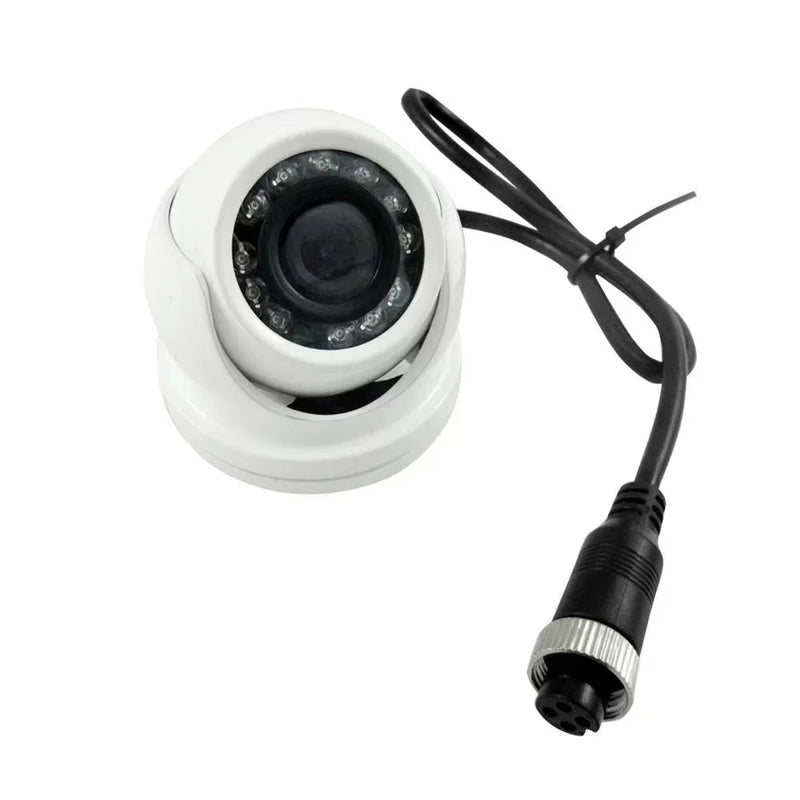 12V CCTV 1080P 720P AHD Camera AV Avation Outdoor Black Mini Dome Analog IR Cut For Car Bus Truck Home Surveillance video camera