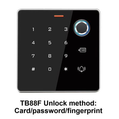 Outdoor Metal Standalone Digicode RFID Access Controller Keypad Wiegand Card Reader 125KHz Rainproof for Access Control System